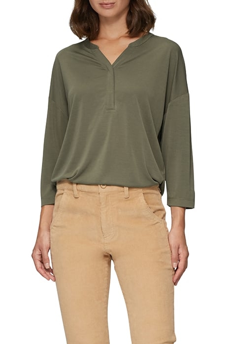 S.OLIVER T-SHIRTS GREEN-OLIVE 1