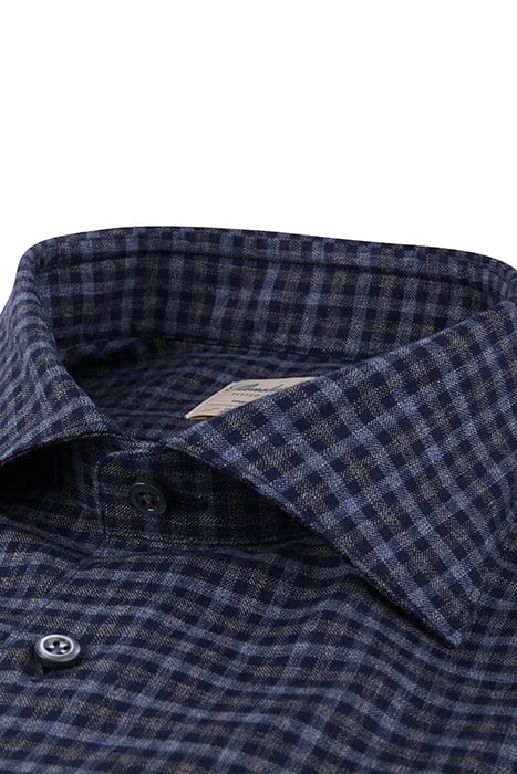 FITTED BODY/90, RC CUFF NAVY CHECK 2