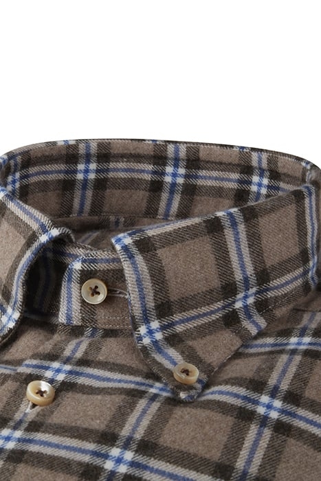 SLIMLINE/26, RC CUFF LIGHT BROWN CHECK 2