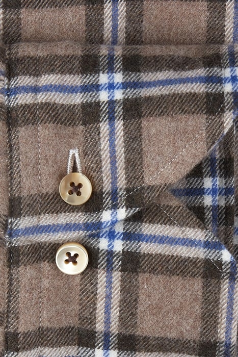 SLIMLINE/26, RC CUFF LIGHT BROWN CHECK 3