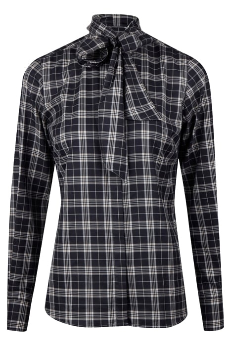 DILBA, BLOUSE BLACK CHECK 1
