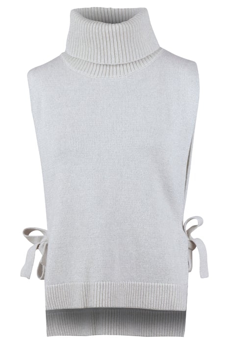 DILARA KNIT BIB OFFWHITE PATTERN 1