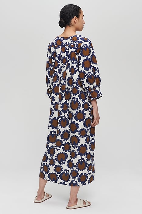 COTTON PRINTED DRESS JAPAN BLUE 2