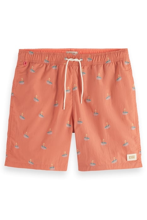 MID LENGTH - MINI PRINTED SWIMSHORT FLAMINGO SURFER AOP 4