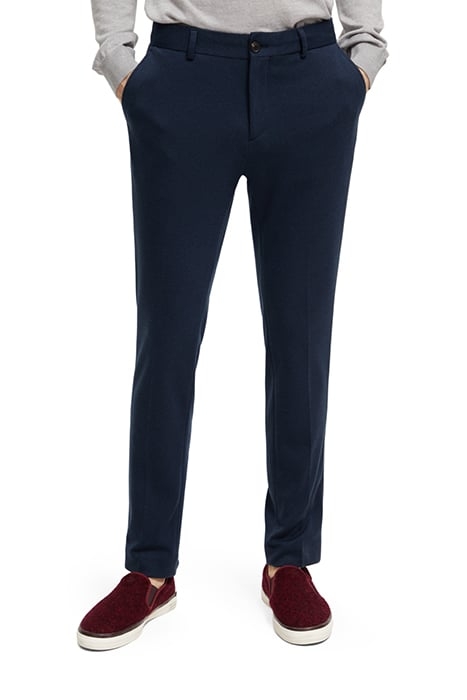 MOTT - SUPER SLIM-FIT YARN-DYED KNITTED CHINO NIGHT 1