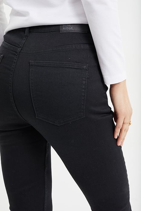 5-POCKET MID WAIST BLACK 6