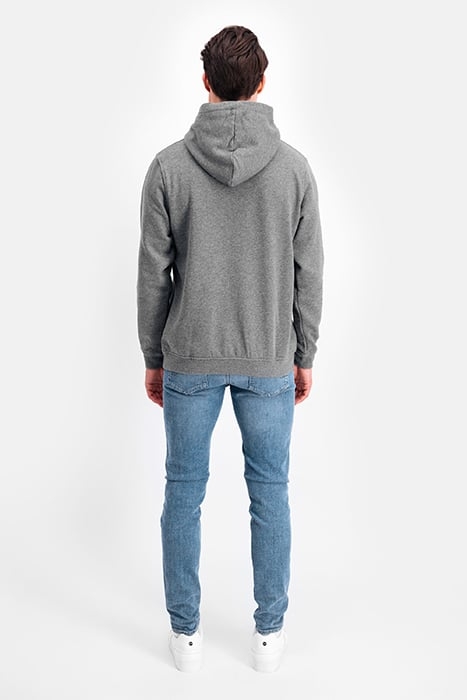 BALR. BRAND STRAIGHT HOODIE DK GREY HEATHER 2