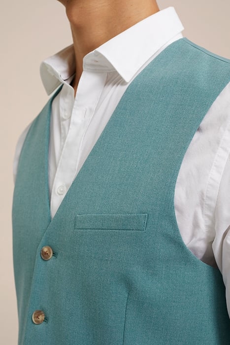 WAISTCOAT GREEN BLUE 5