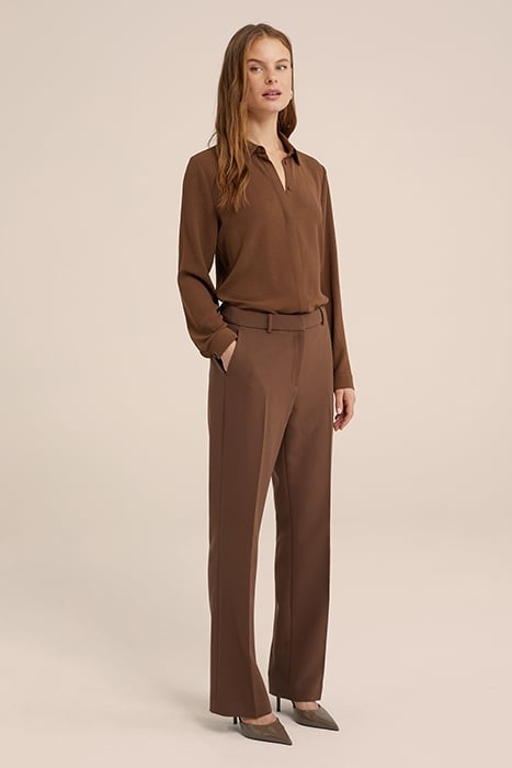 BLOUSE CINNAMON BROWN 3