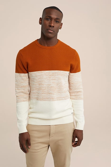 PULLOVER CINNAMON BROWN 1