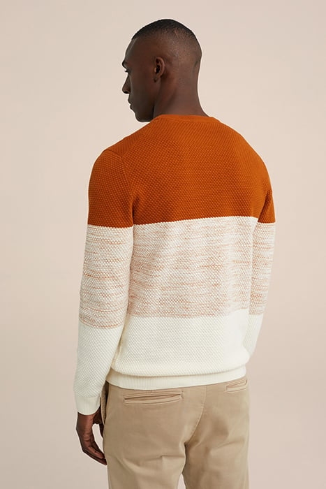 PULLOVER CINNAMON BROWN 2