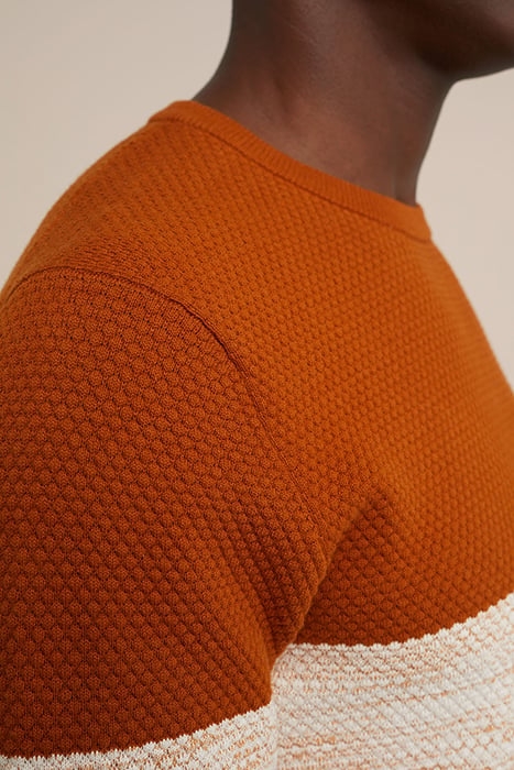 PULLOVER CINNAMON BROWN 5