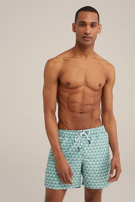 BEACH SHORT PASTEL GREEN 1