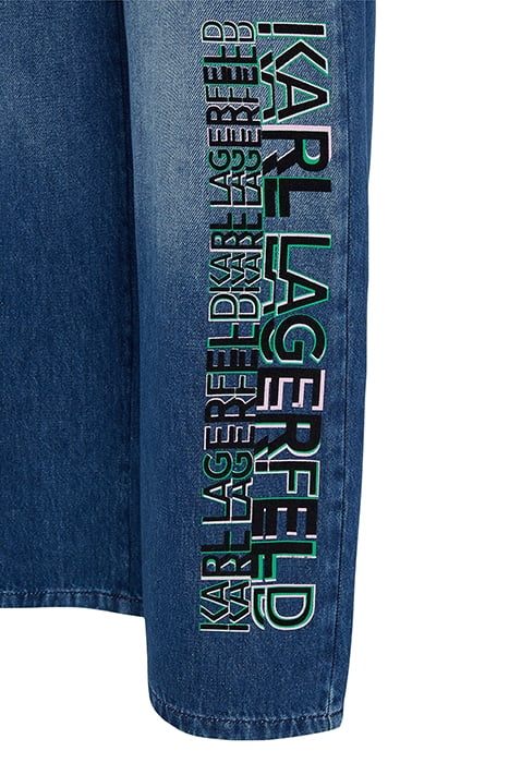 DENIM CULOTTES MID BLUE 3