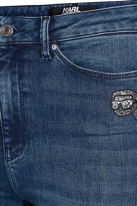 IKONIK SKINNY DENIM PANTS MID BLUE 3