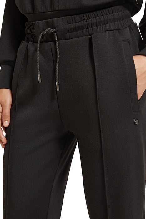 MODAL STRAIGHT LEG SWEATPANTS EVENING BLACK 7