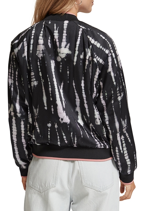 REVERSIBLE PRINTED BOMBER TIE DYE ROPE 2