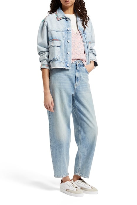 CROPPED DENIM JACKET — SEA STAR 3