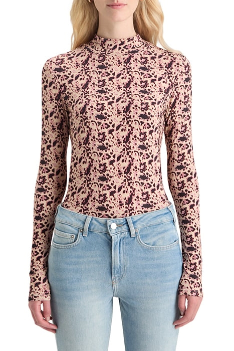 LONGSLEEVE AOP T-SHIRT BLOCK FLORAL 1