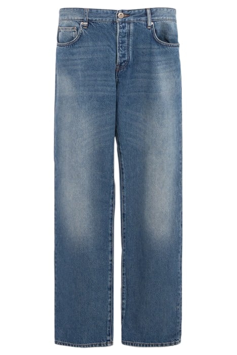 STRAIGHT COMFORT INDIGO JEANS 1