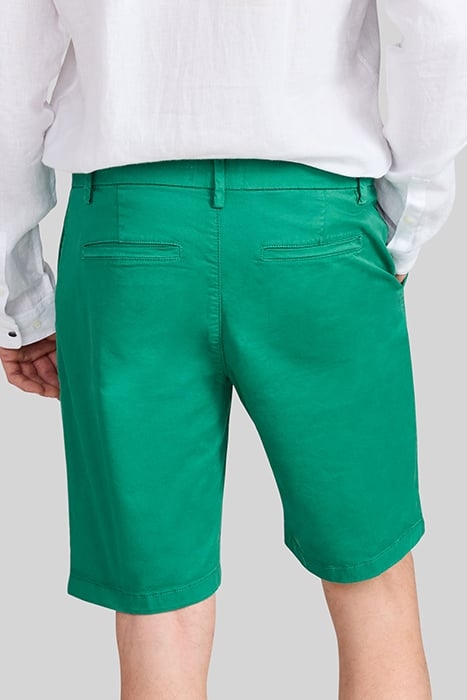 PETROL TAPERED CHINO BERMUDAS 2