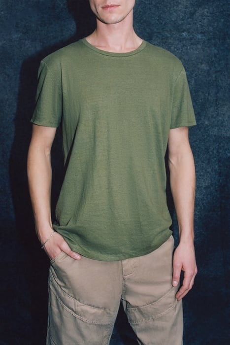 BEIGE CARGO CROPPED BERMUDA SHORTS 6