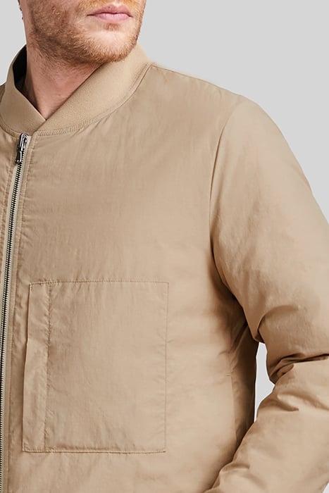 KHAKI/BEIGE REVERSIBLE LIGHT PADDED JACKET 7