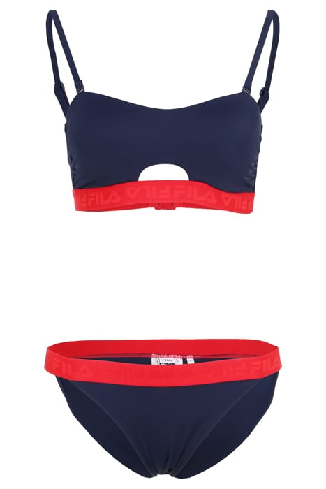 SANMING BANDEAU BIKINI MEDIEVAL BLUE 4