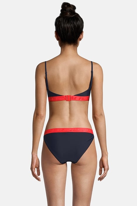 SANMING BANDEAU BIKINI BLACK IRIS 2