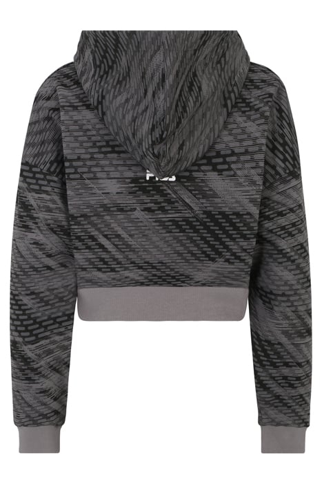 TERRALBA AOP CROPPED HOODY GREY URBAN JUNGLE 5