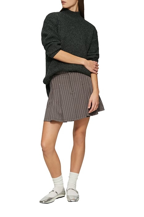 S.OLIVER-QS PULLOVER GREY/BLACK 2