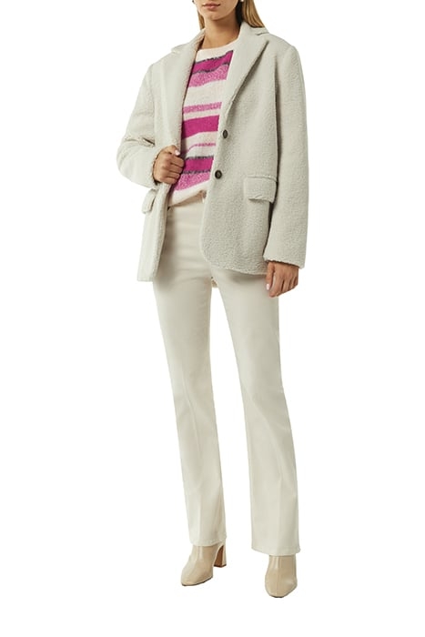 COMMA PULLOVER WHITE-PINK STRIPS 4