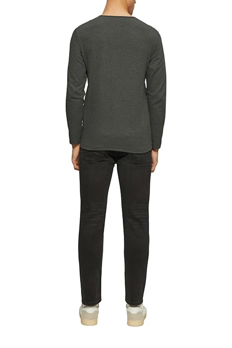 S.OLIVER T-SHIRTS GREY/BLACK 2