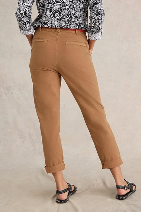 TWISTER CHINO TROUSER MID TAN 2
