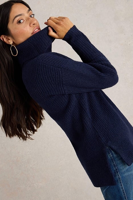 LOVELY RIB JUMPER FRENCH NAVY 4