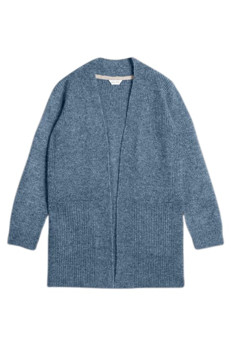 ERIN LONGLINE CARDI MID BLUE 3
