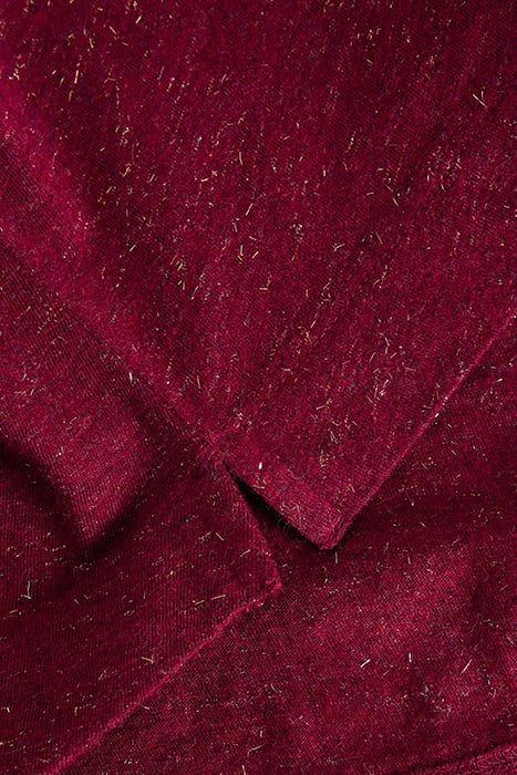 ANNIE SPARKLE SHIRT DARK PLUM 6