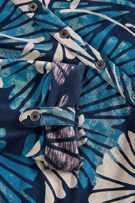 ANNIE JERSEY SHIRT BLUE PRINT 6