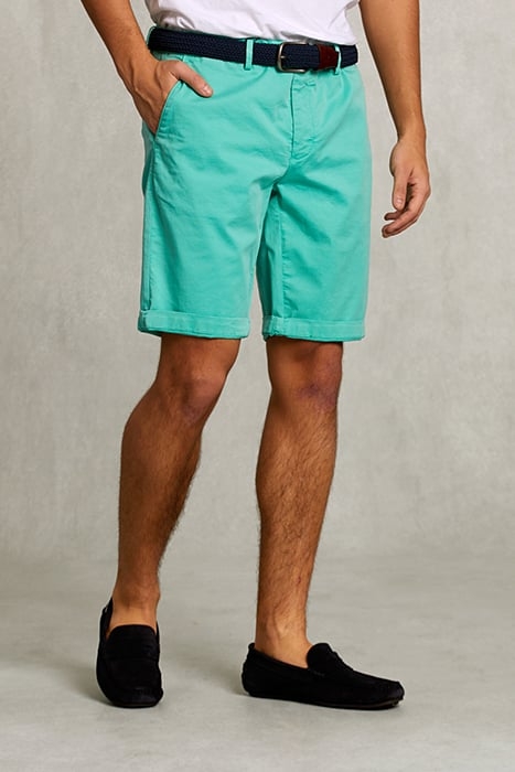 COTTON CHINO SHORT MINT GREEN 1