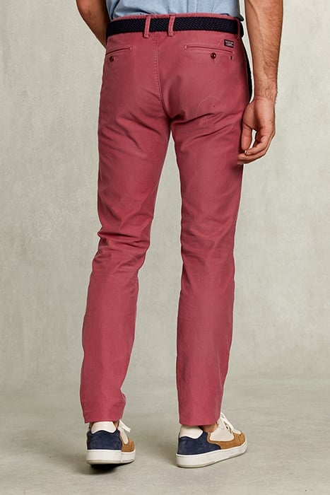 SLIM FIT COTTON CHINO AMARANTH PINK 2