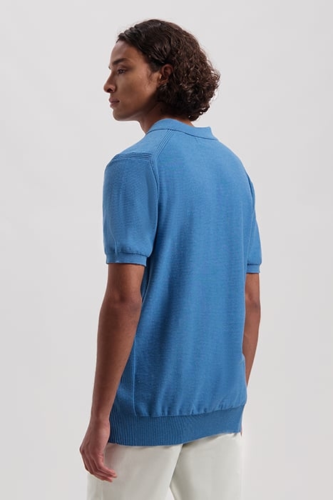 DS_MERCURY SHORT SLEEVE POLO AEGEAN BLUE AEGEAN BLUE 2