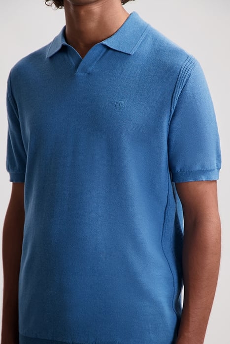 DS_MERCURY SHORT SLEEVE POLO AEGEAN BLUE AEGEAN BLUE 4