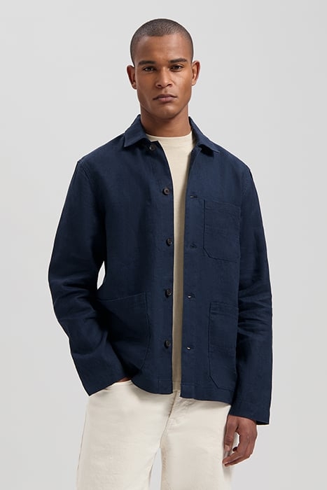 DS_CRISP CHORE JACKET DK. NAVY DK. NAVY 1
