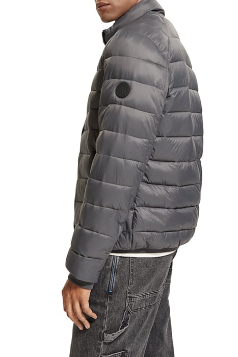 SHORT PUFFER JACKET MOON DUST 6