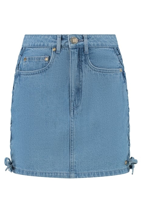 BOUNTIFUL SKIRT BLUE DENIM 2