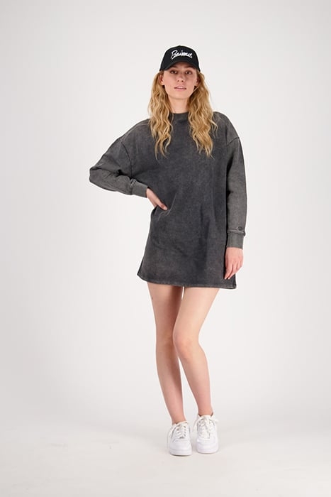 PHOEBY DRESS WASHED BLACK 1