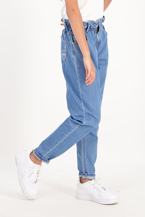 GIRLS DAKOTA JEANS MID BLUE STONE 7