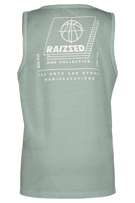 BOYS TRIBECA SINGLET MINT GREY 2