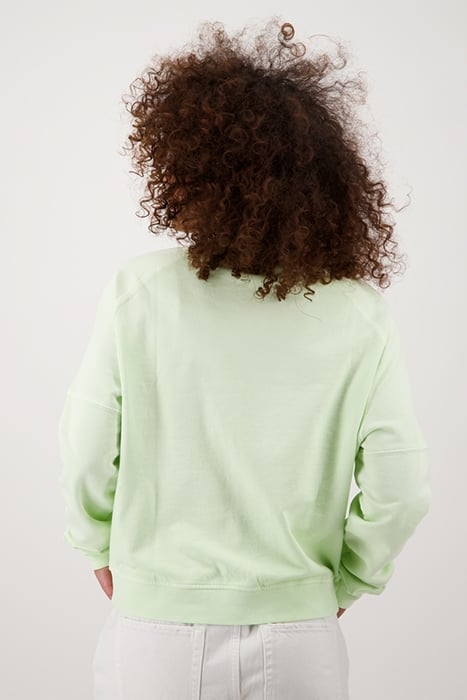 NARIS SWEATER FADED LIME 2