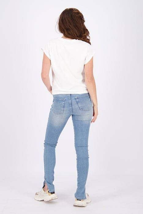 BLOSSOM SPLIT JEANS VINTAGE BLUE 4